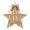 Glitzhome® 19" Patriotic American Wooden Star Door Hanger
